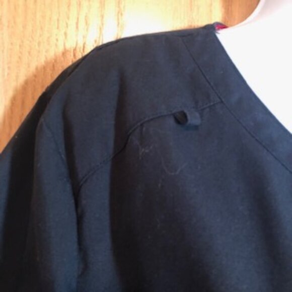NWOT Dickies Women's Black Scrub Top 2X Button Down Short Sleeve Pockets V Neck - Picture 6 of 10